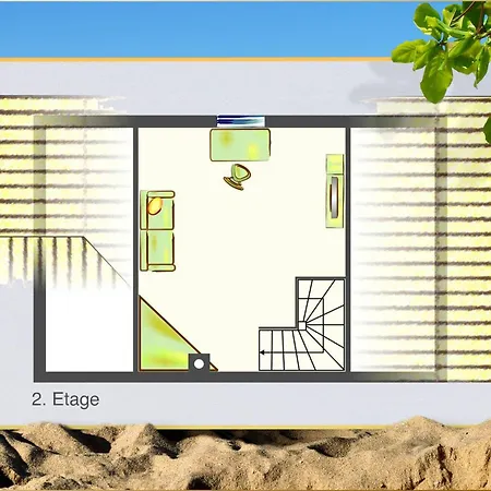 Fischerdorf Ddh Haffglueck Tatil Evi Zirchow